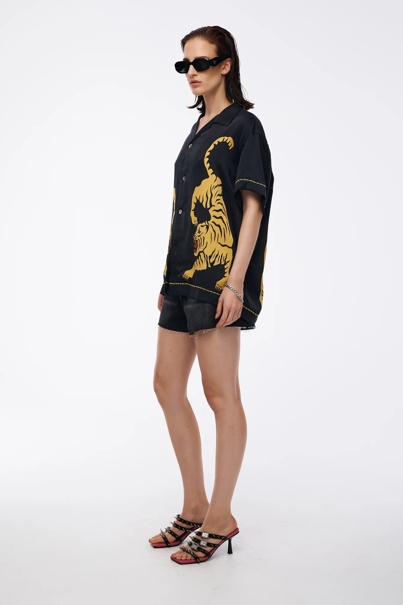 Crouching Tiger Shirt - Black
