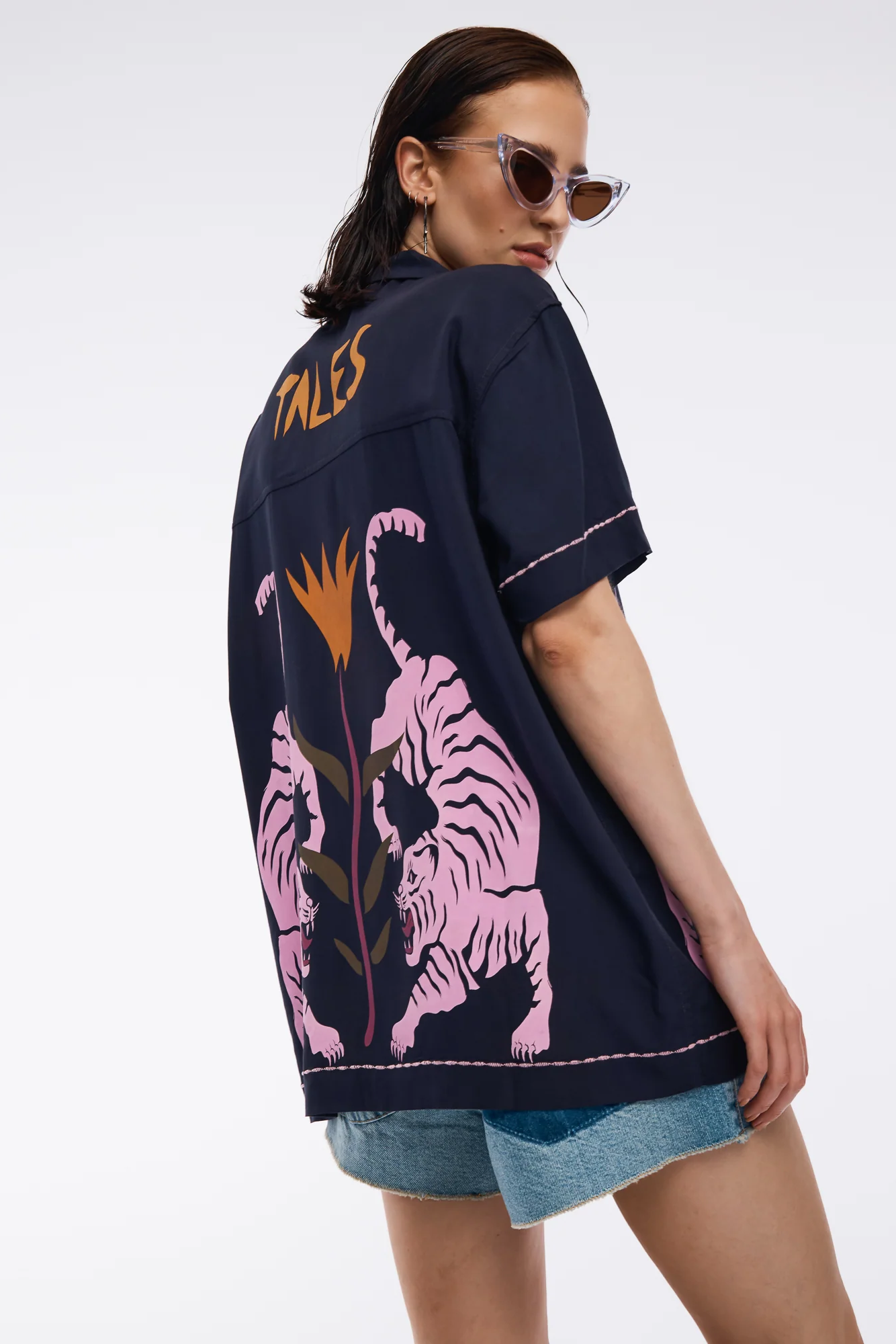 Crouching Tiger Shirt - Midnight