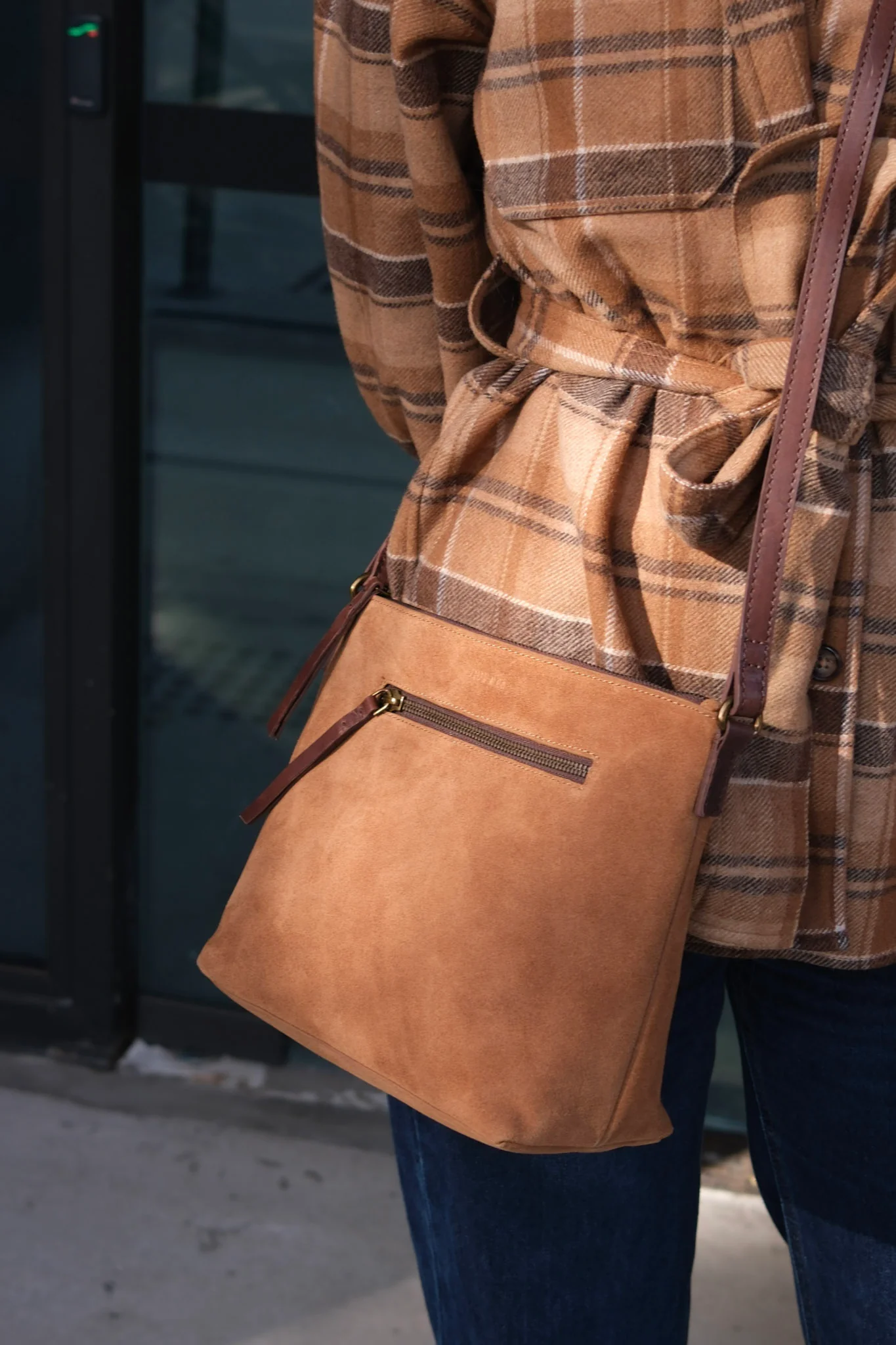 Suede Essential - Camel