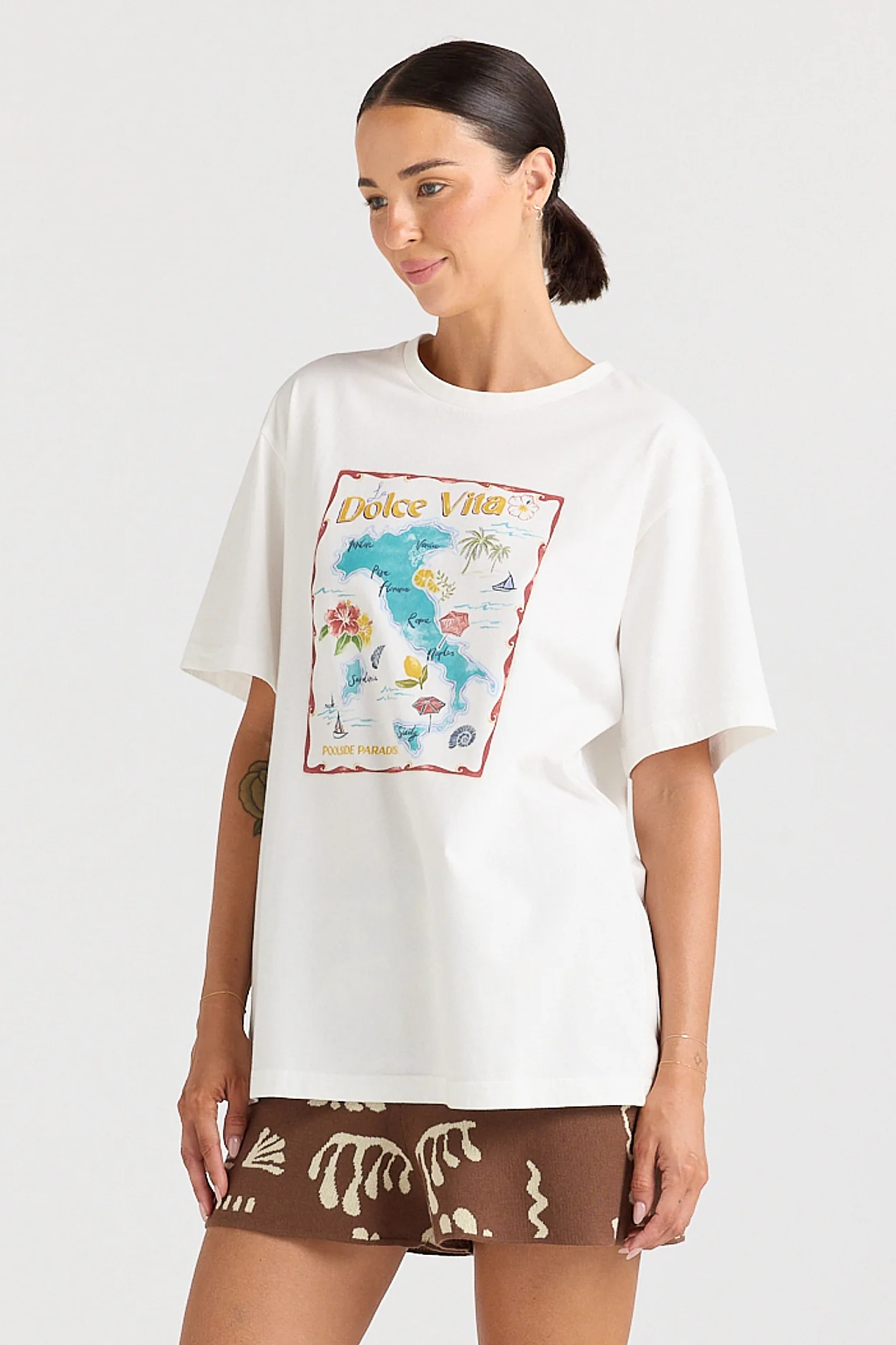 Dolce Vita Tee - Vanilla