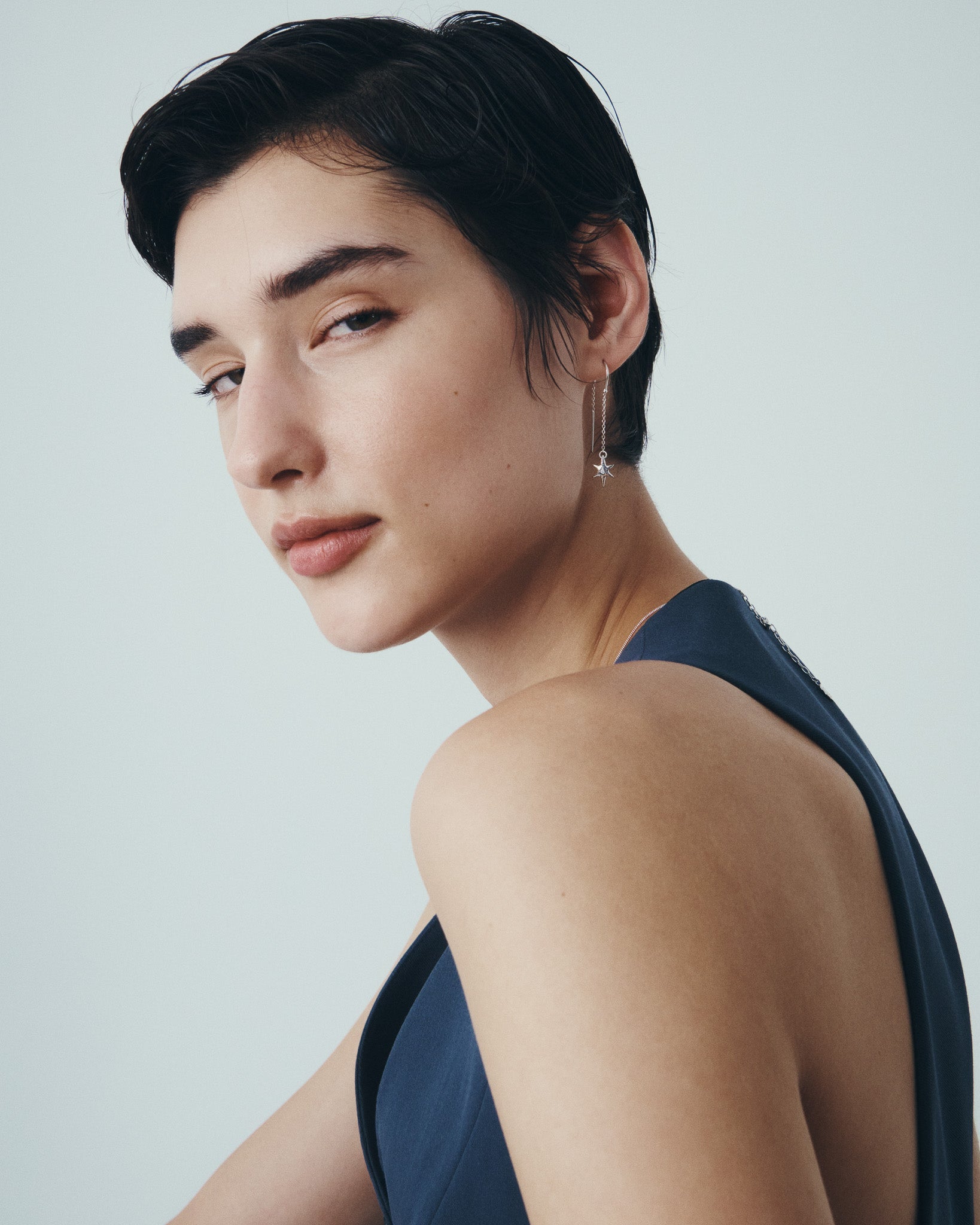 Electra Earrings - Silver | Temple Of The Sun