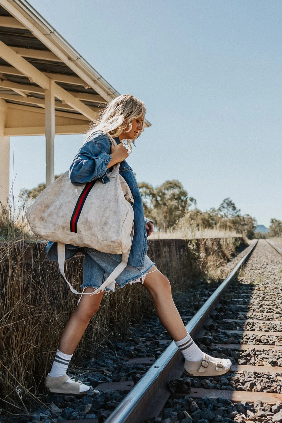 Escapee Overnight Bag - Natural