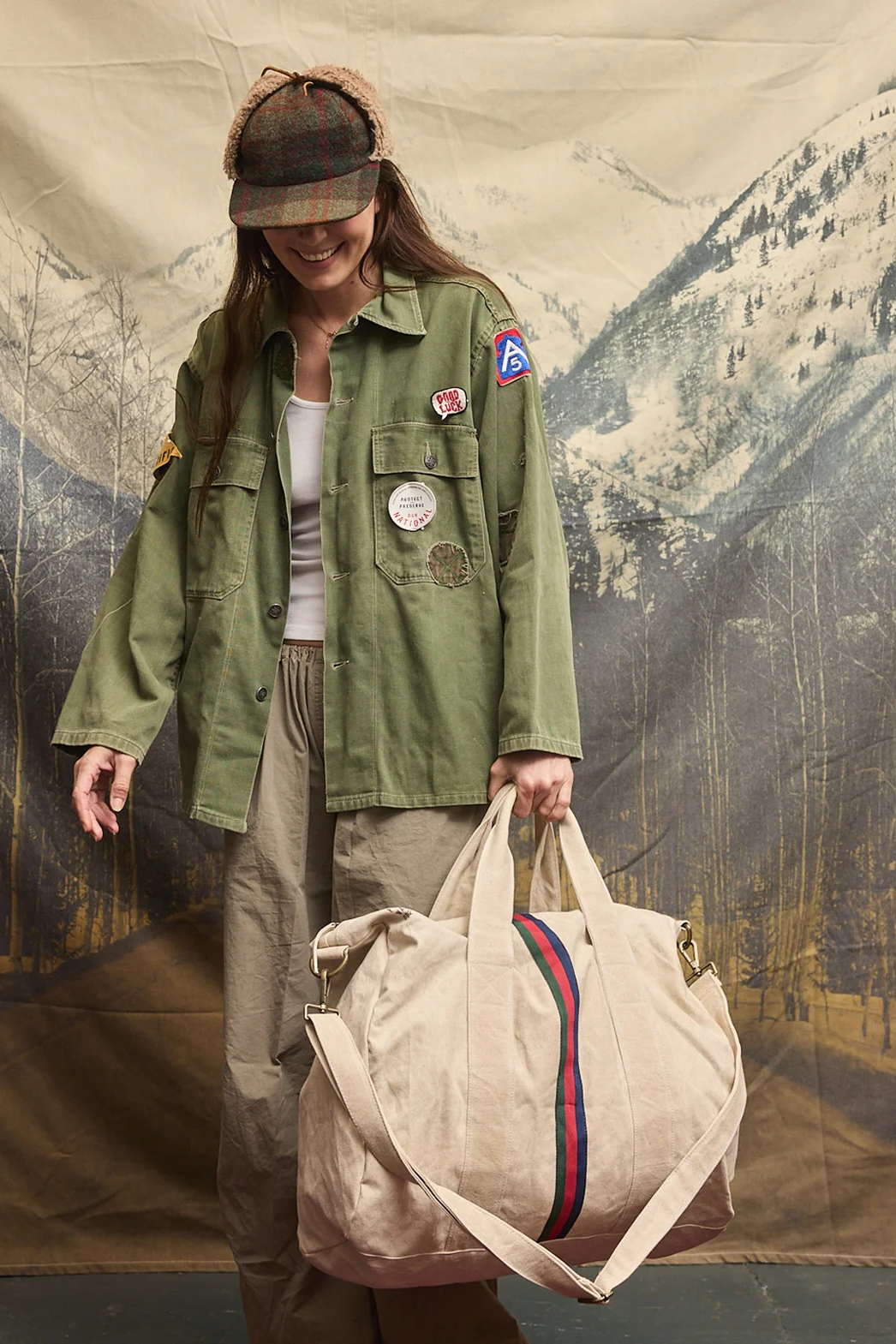 Escapee Overnight Bag - Natural