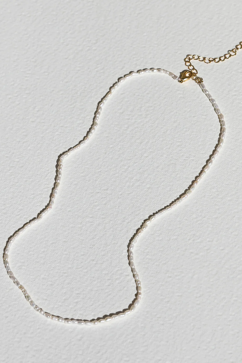 Saint Valentine | Fine Pearl Necklace - Gold