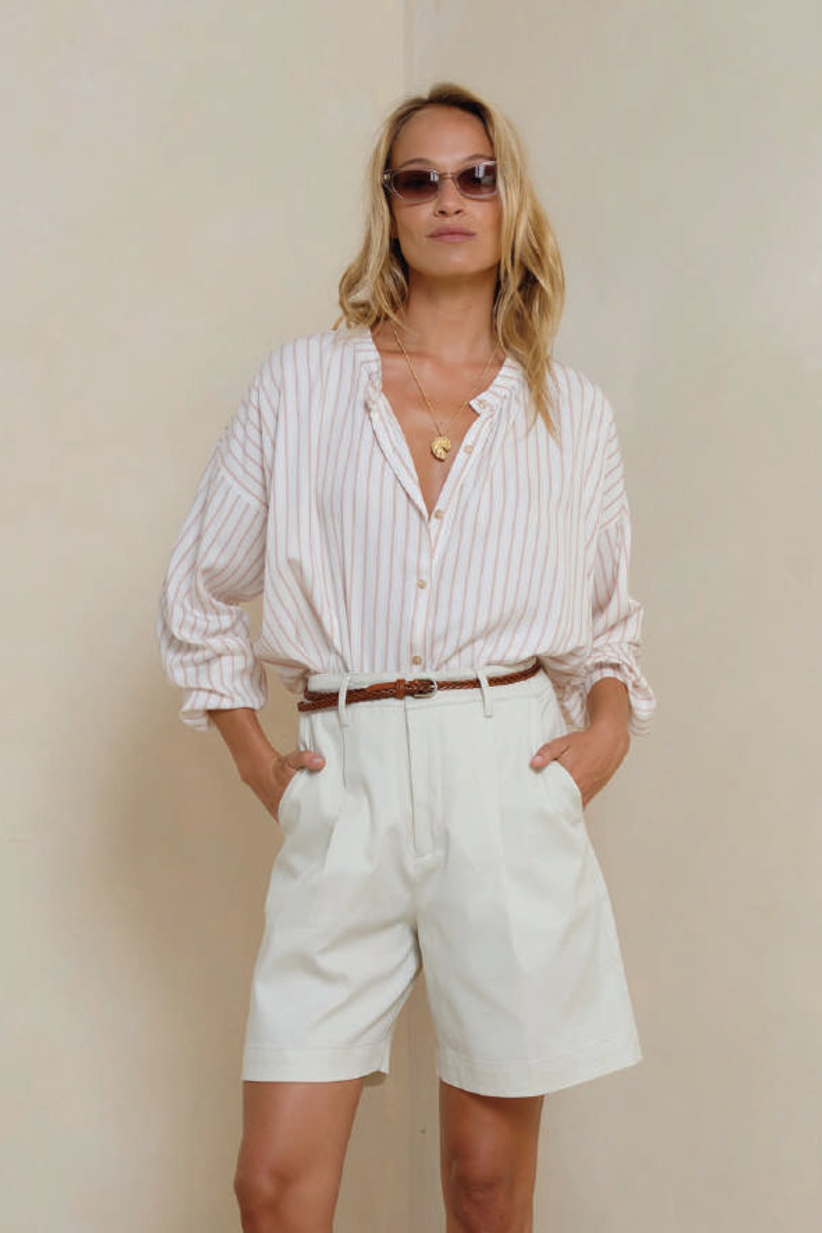 Ginger Shirt - Halcyon Stripe