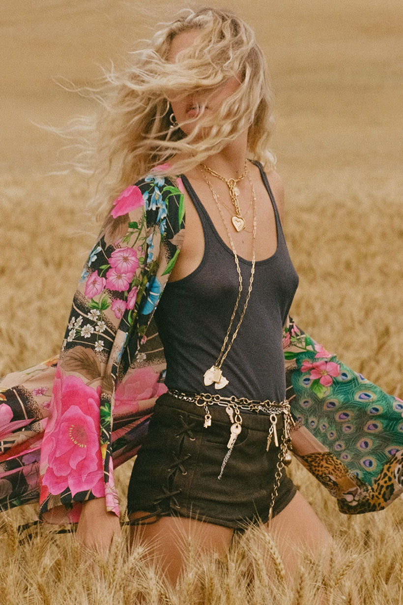 Isabella 2.0 Singlet - Charcoal