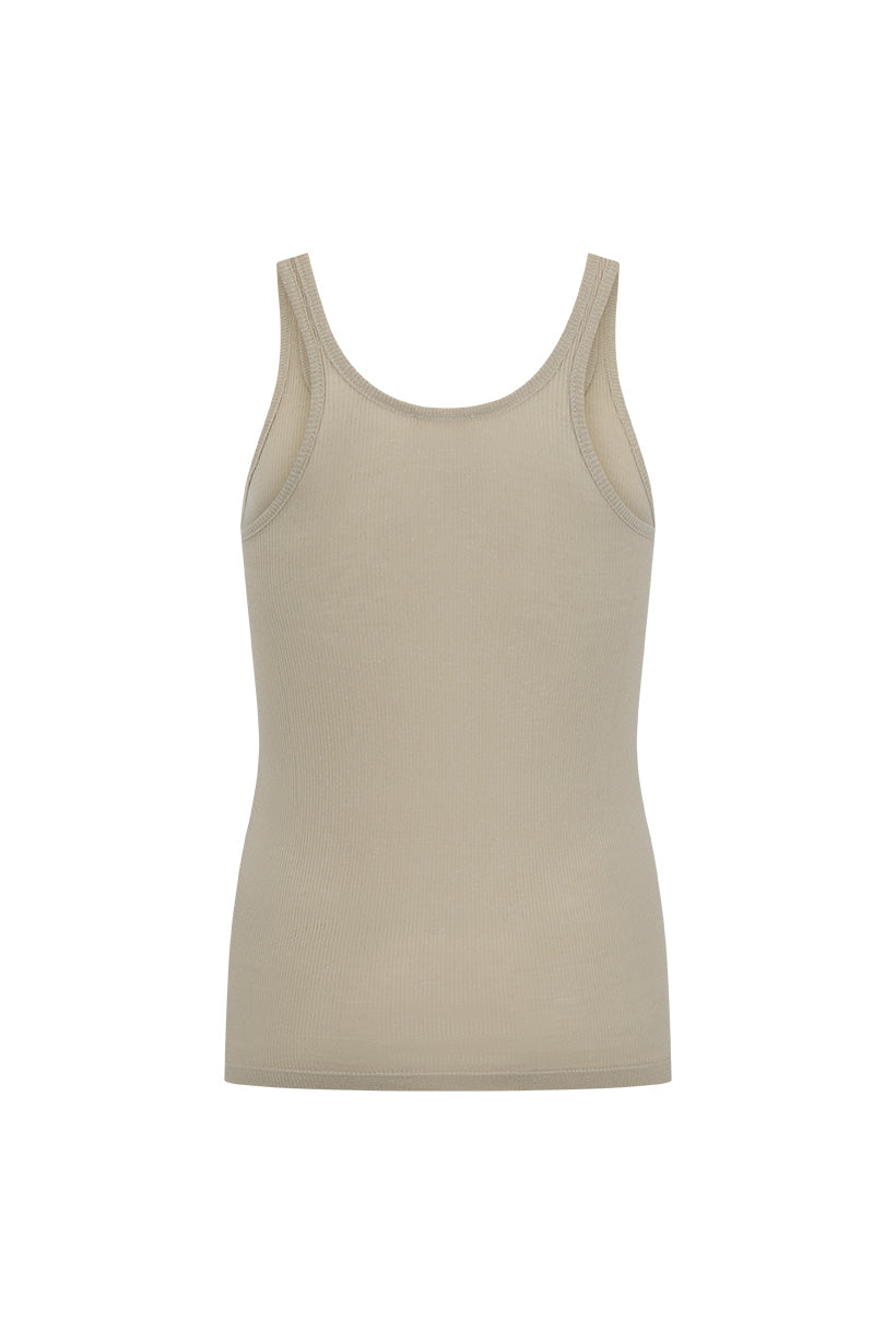 Isabella 2.0 Singlet - Stone