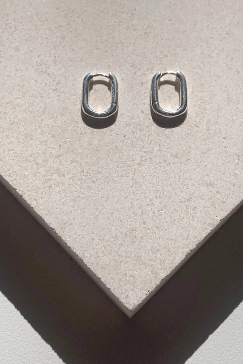 Saint Valentine | Amsterdam Hoops - Silver