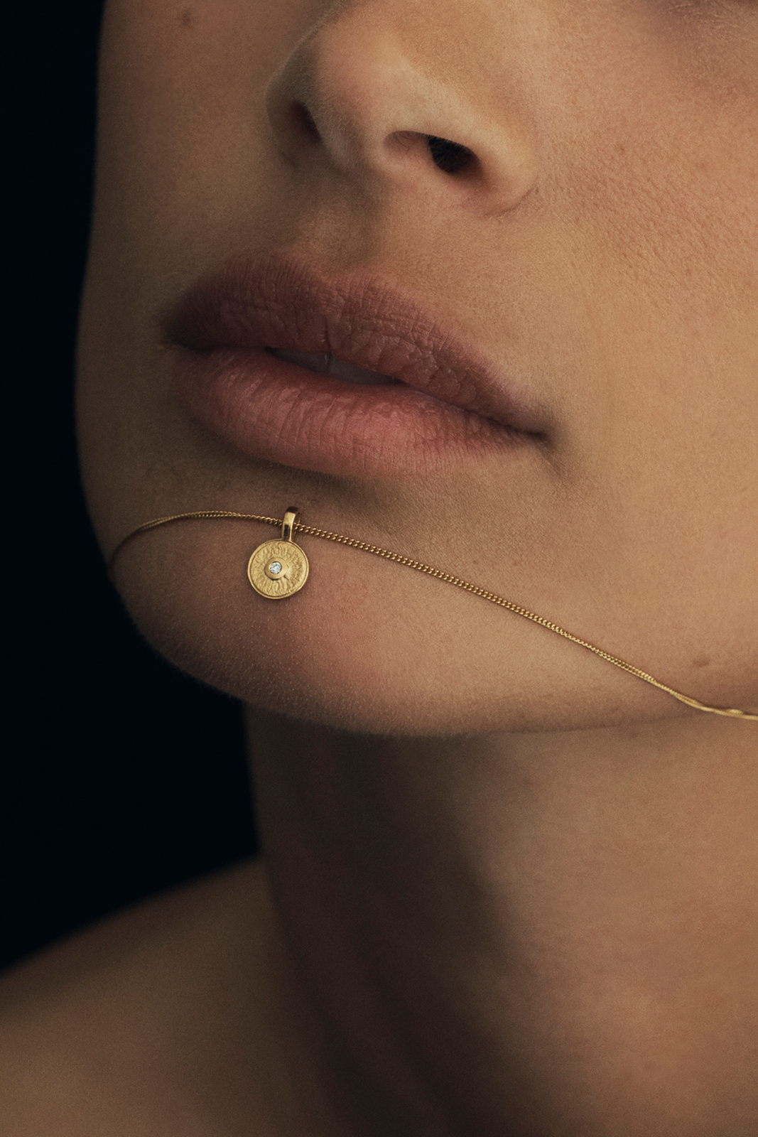 Mina Diamond Necklace - Gold