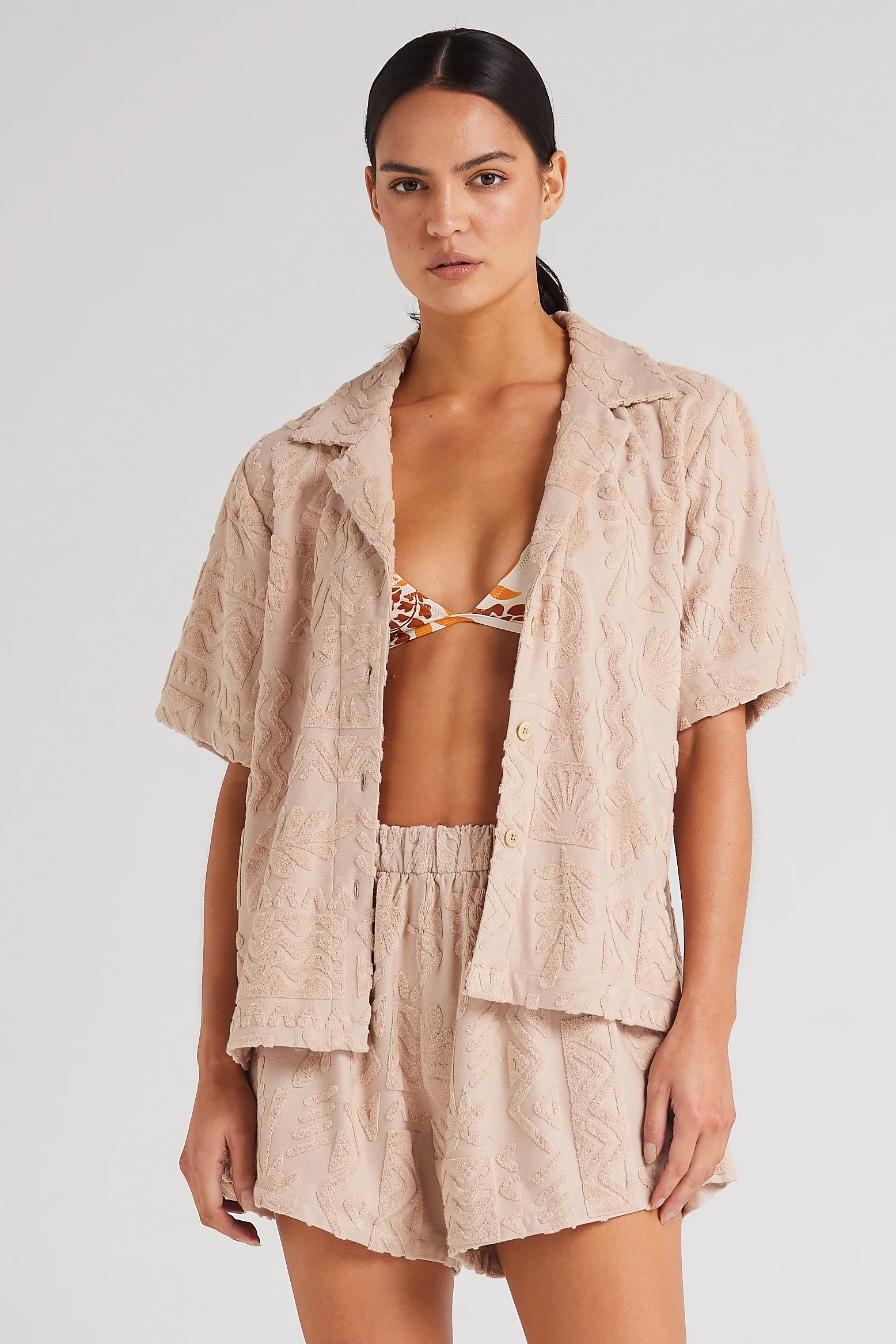 Mai Tai SS Shirt - Mushroom