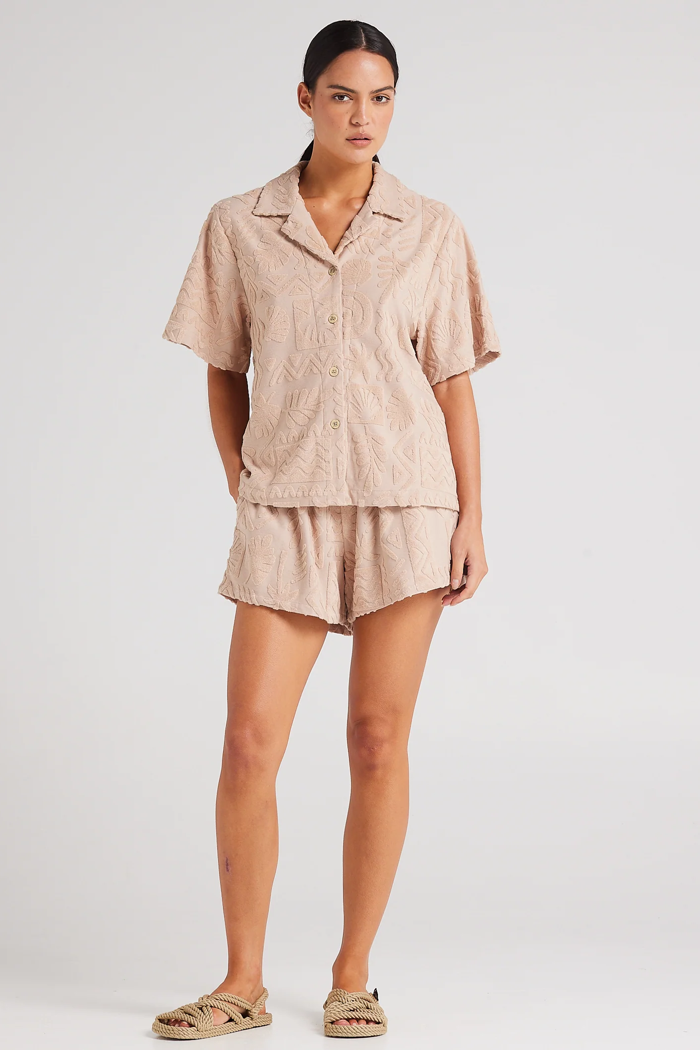 Mai Tai SS Shirt - Mushroom