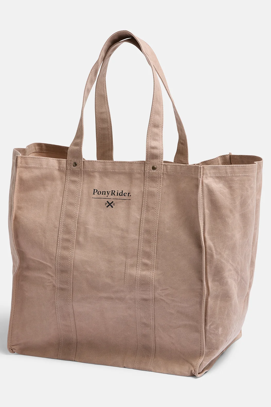 Market Canvas Tote Bag - Mocha