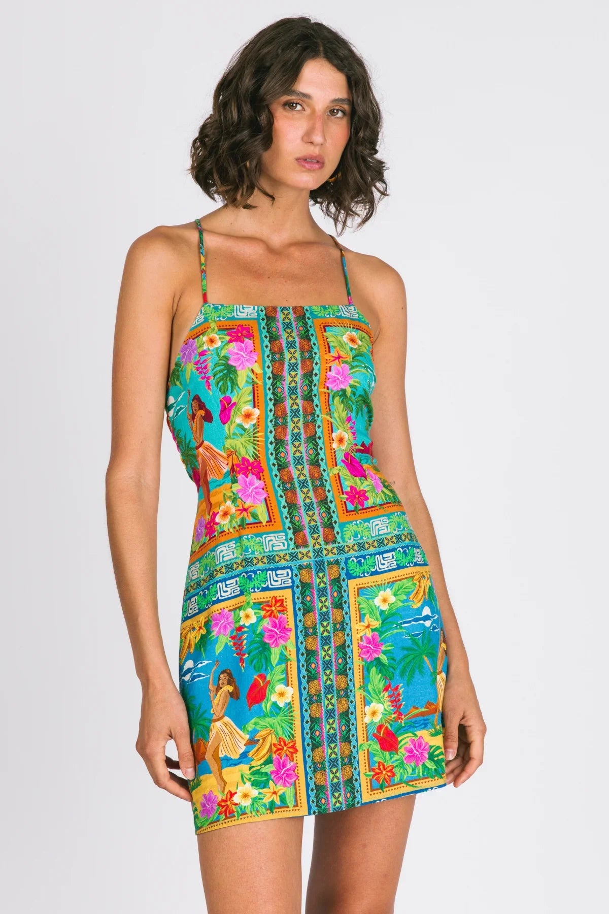 Emma Mini Dress - Tiki