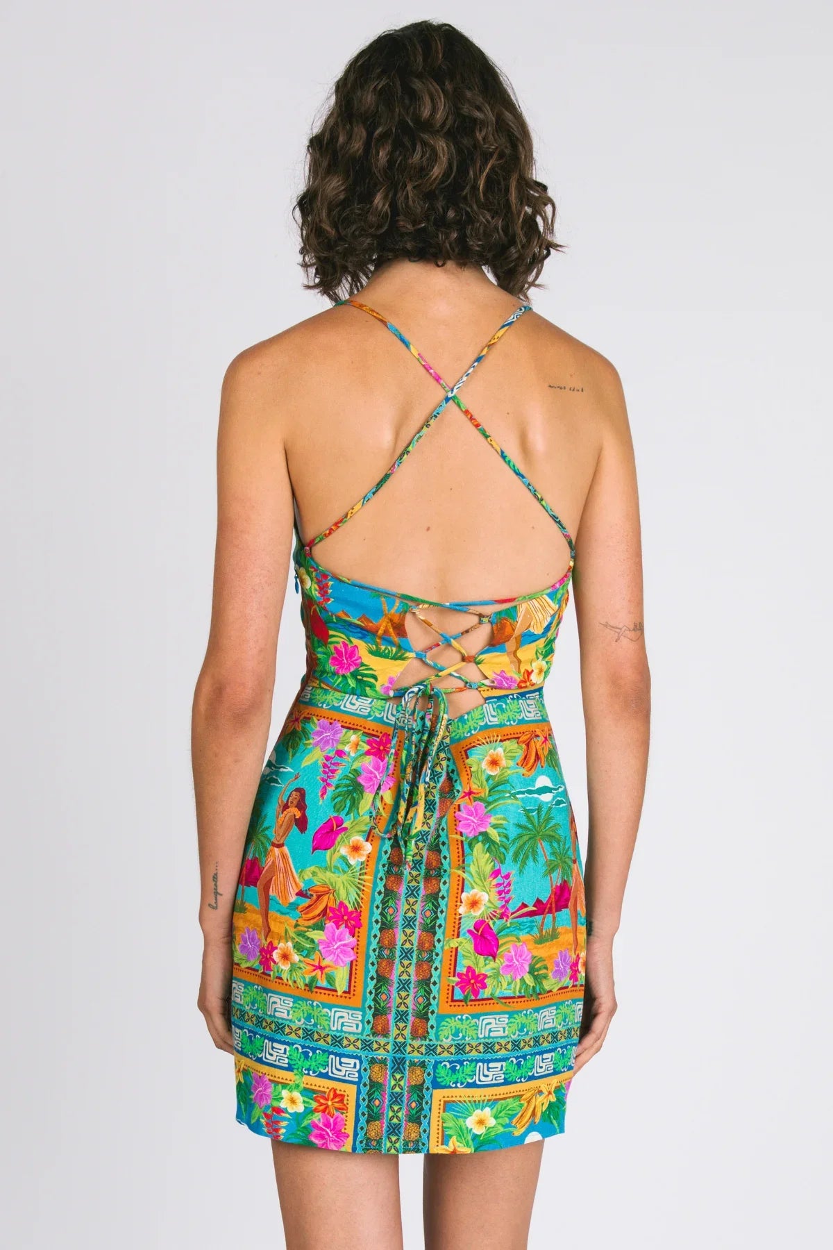 Emma Mini Dress - Tiki