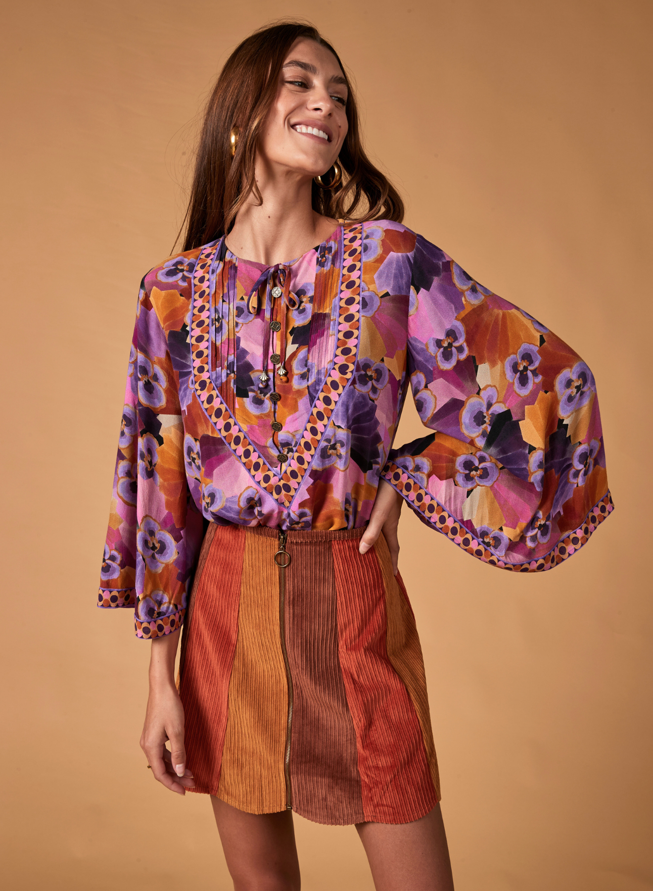 Jolie Blouse - Disco Dusk