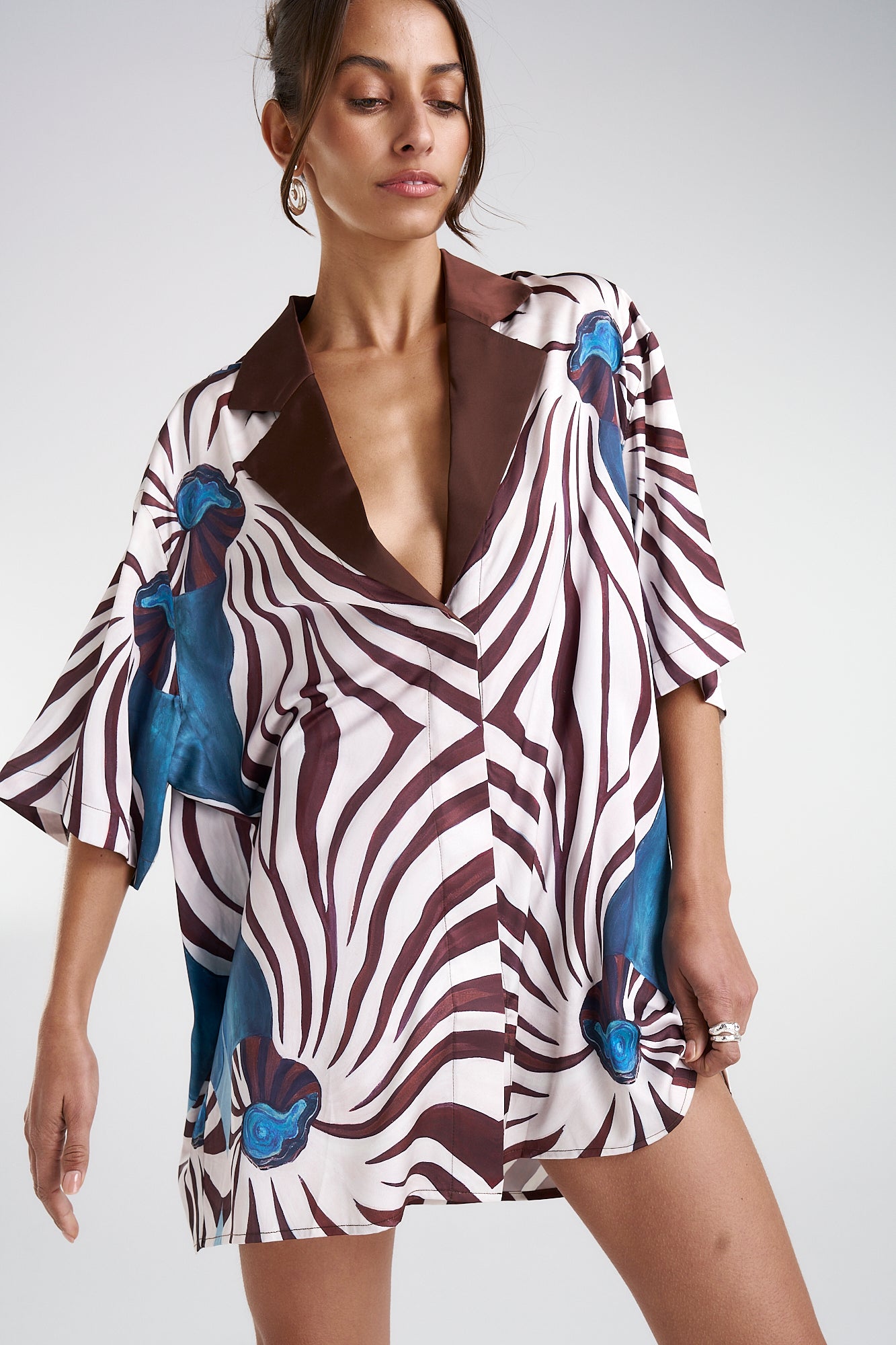 Luka Shirt Dress - Nautilus