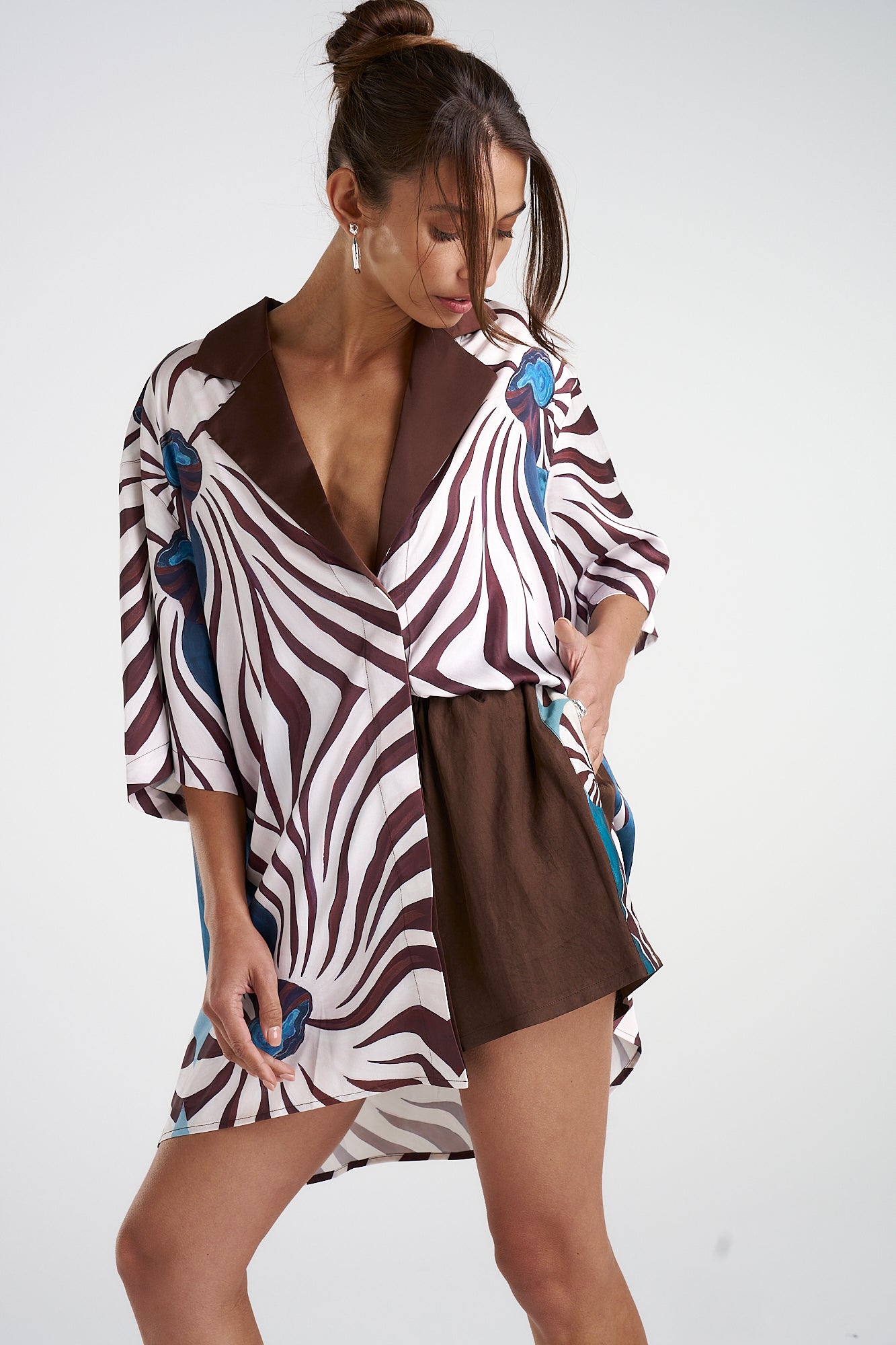 Luka Shirt Dress - Nautilus