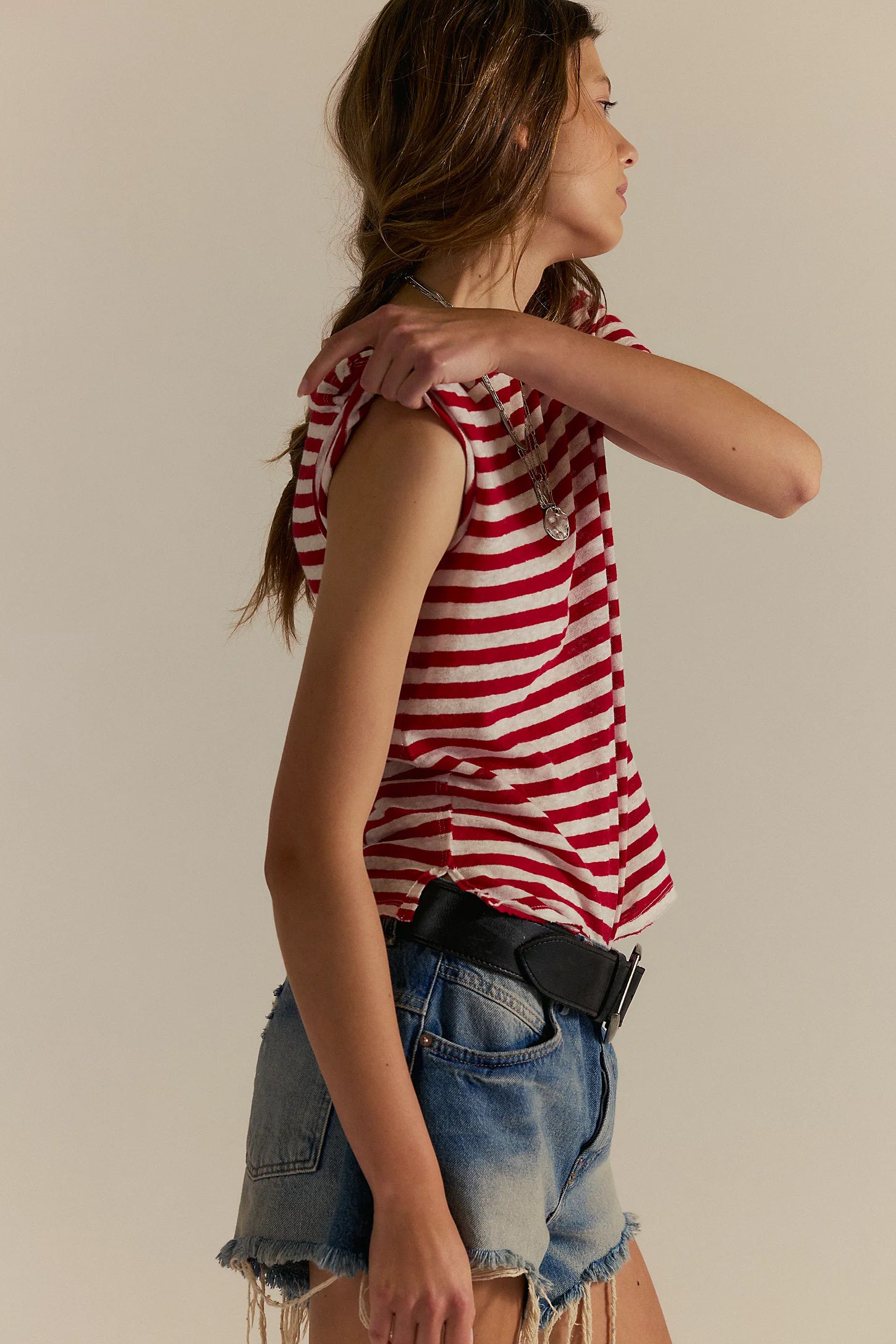 Nora Tee - Red Combo