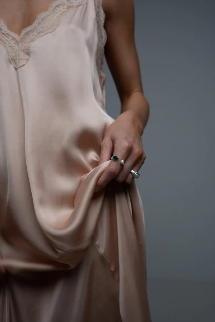 Oriana Dress - Rose Quartz