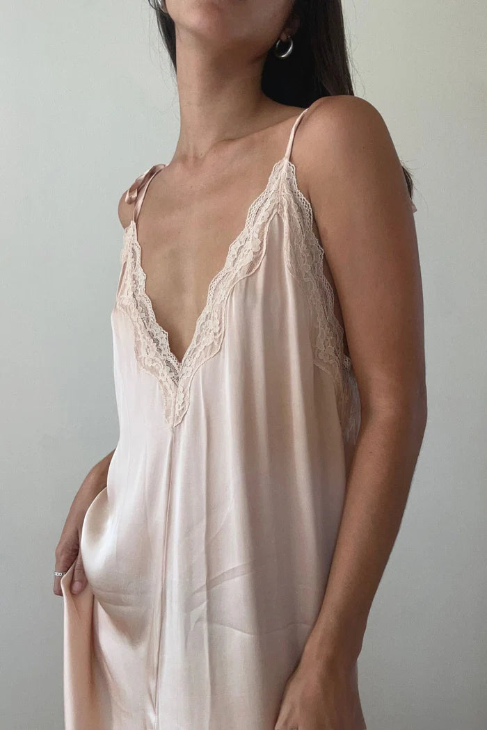 Oriana Dress - Rose Quartz