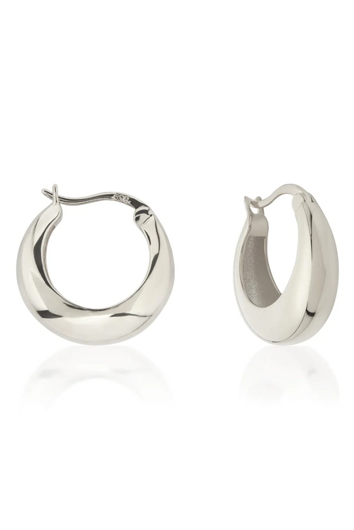 Saint Valentine | Positano Hoops - Silver