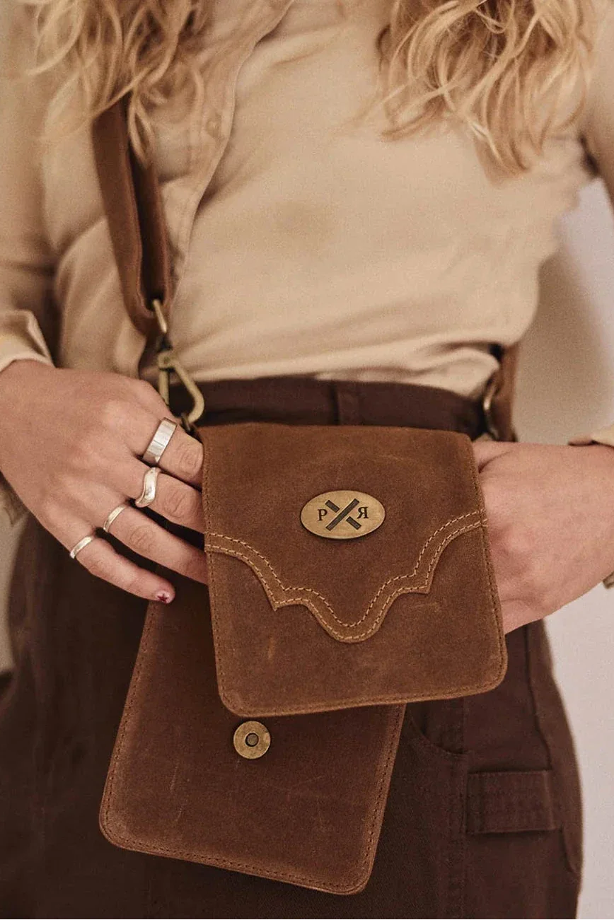 Slow Road Cross Body Phone Bag - Spicy Cowboy