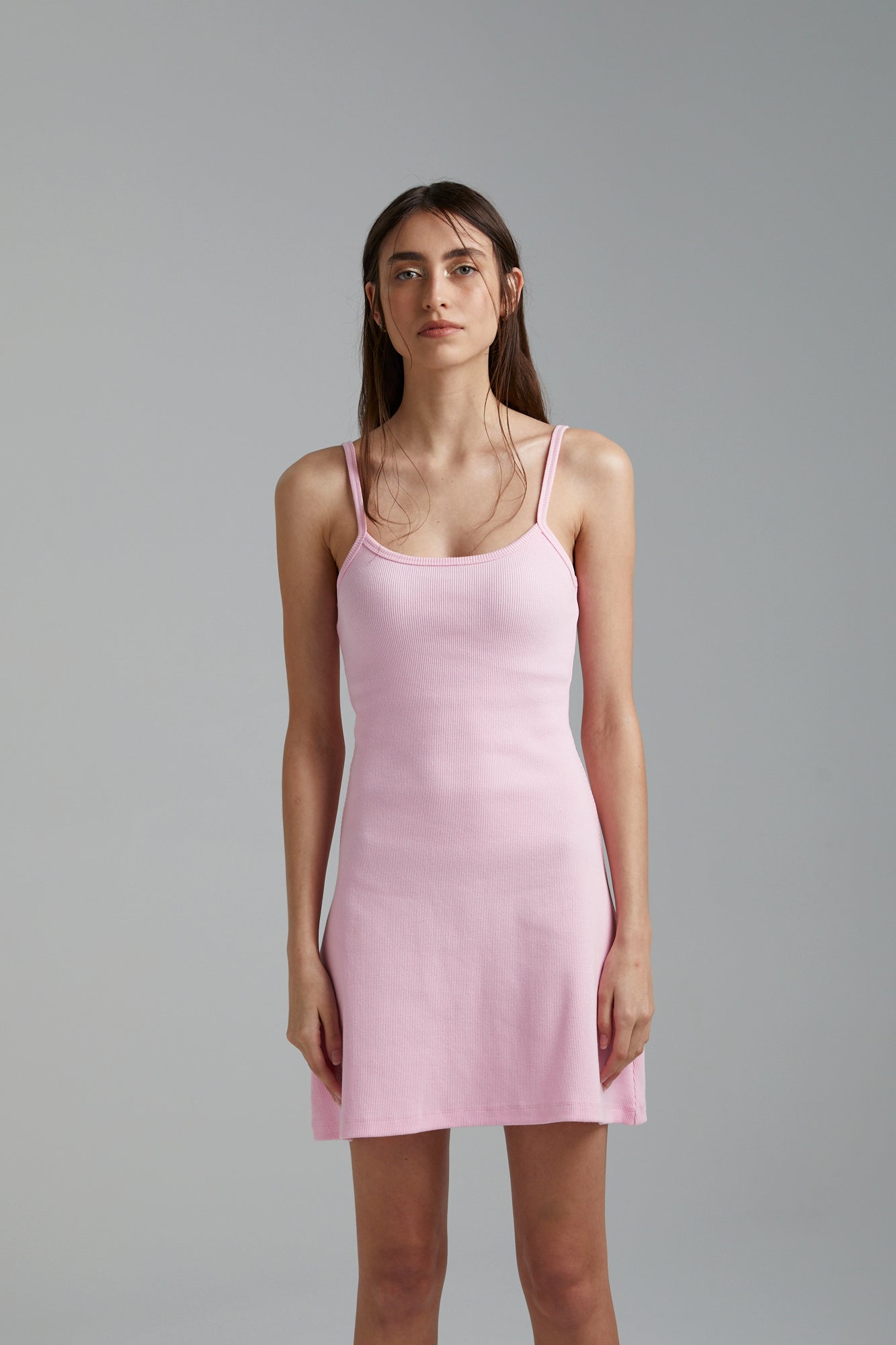 A Line Dress - Pink
