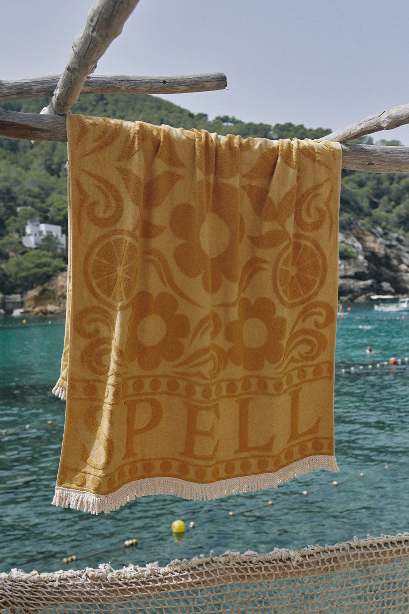 Pomelia Towel - Mustard