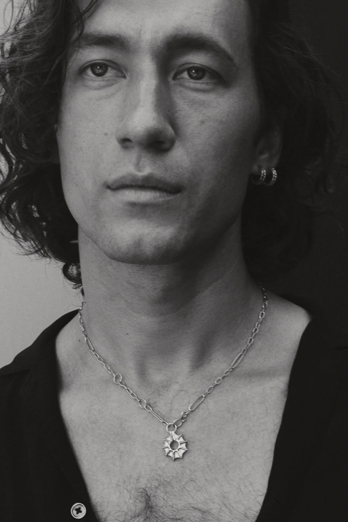 Priam Split Hoops - Silver