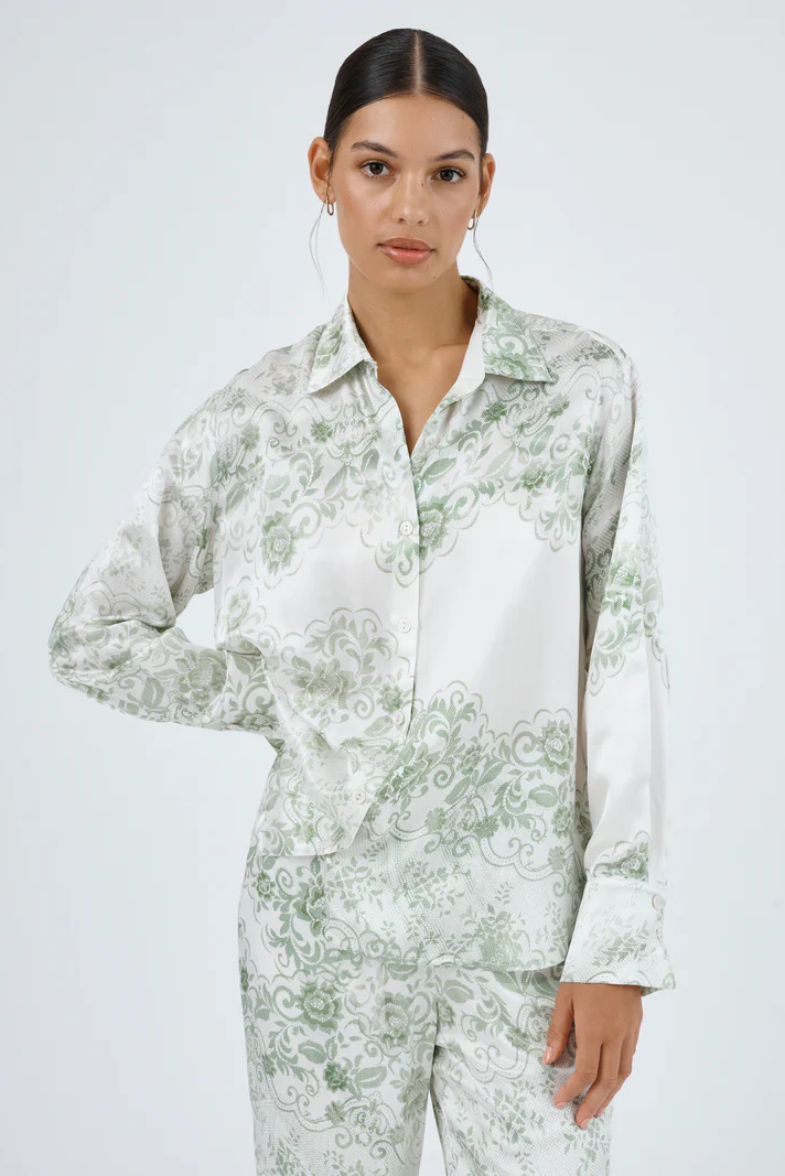 Solene Shirt - Sari Lace Orchid