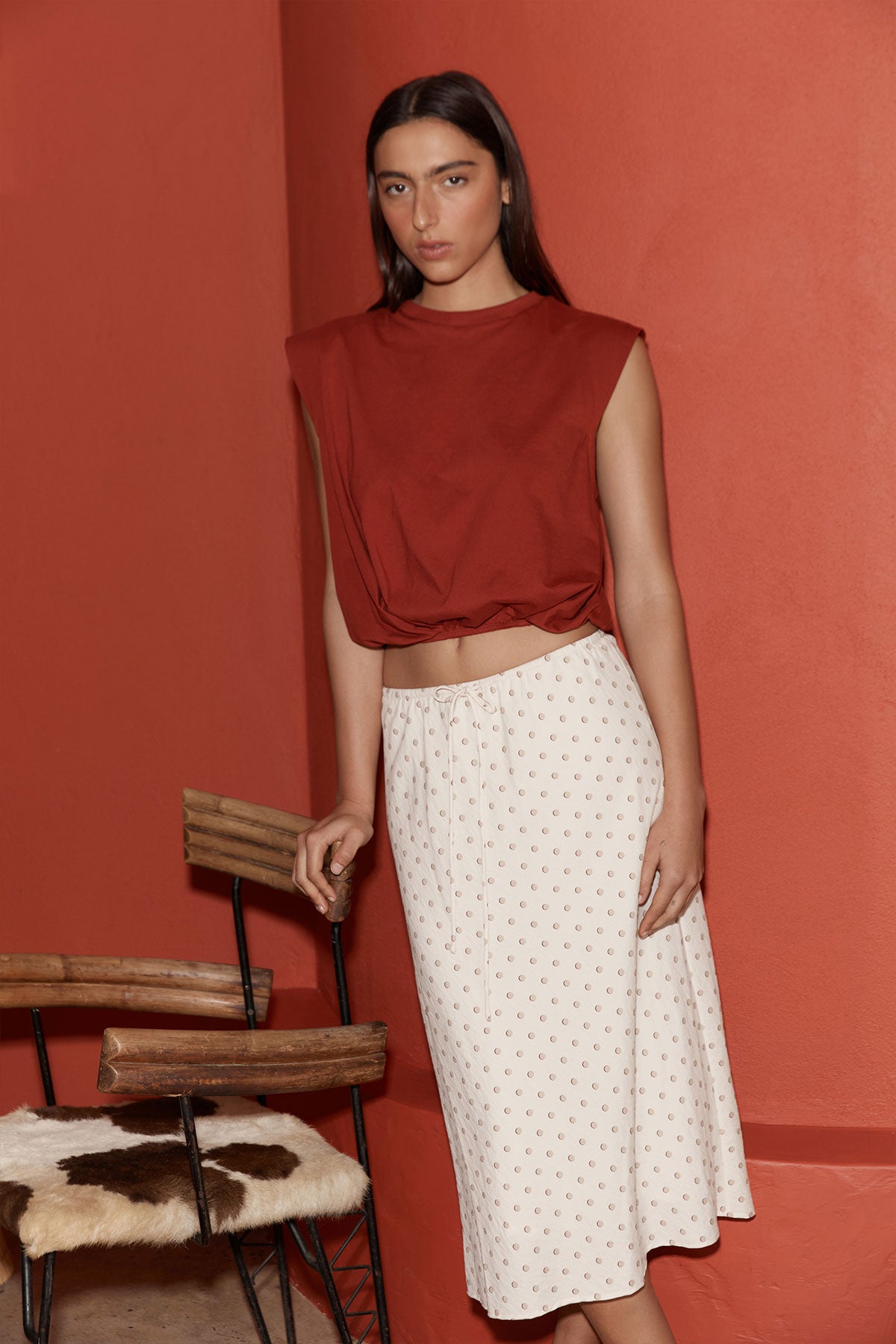 Sampson Organic Tee - Burgundy