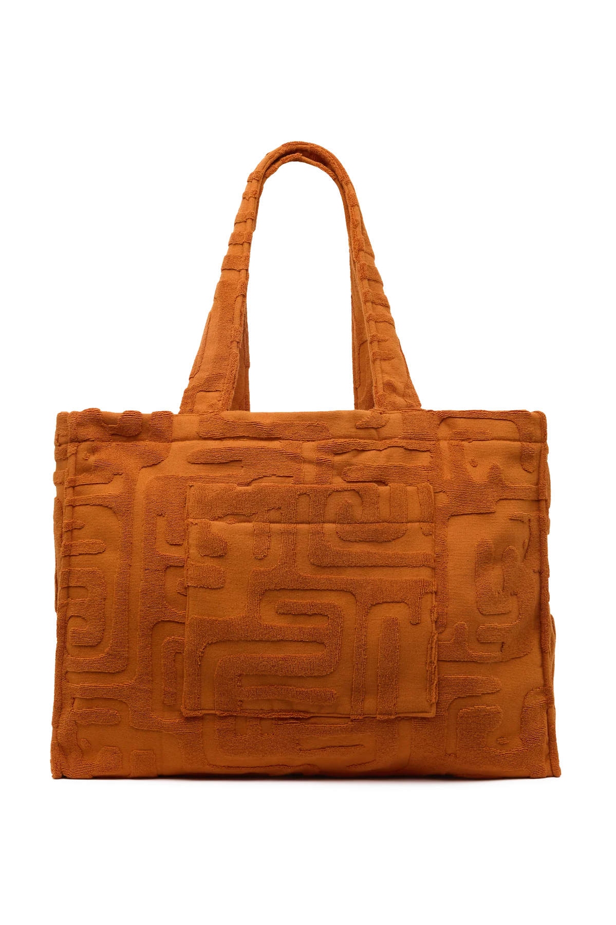 Towelling Beach Bag - Kin Clay