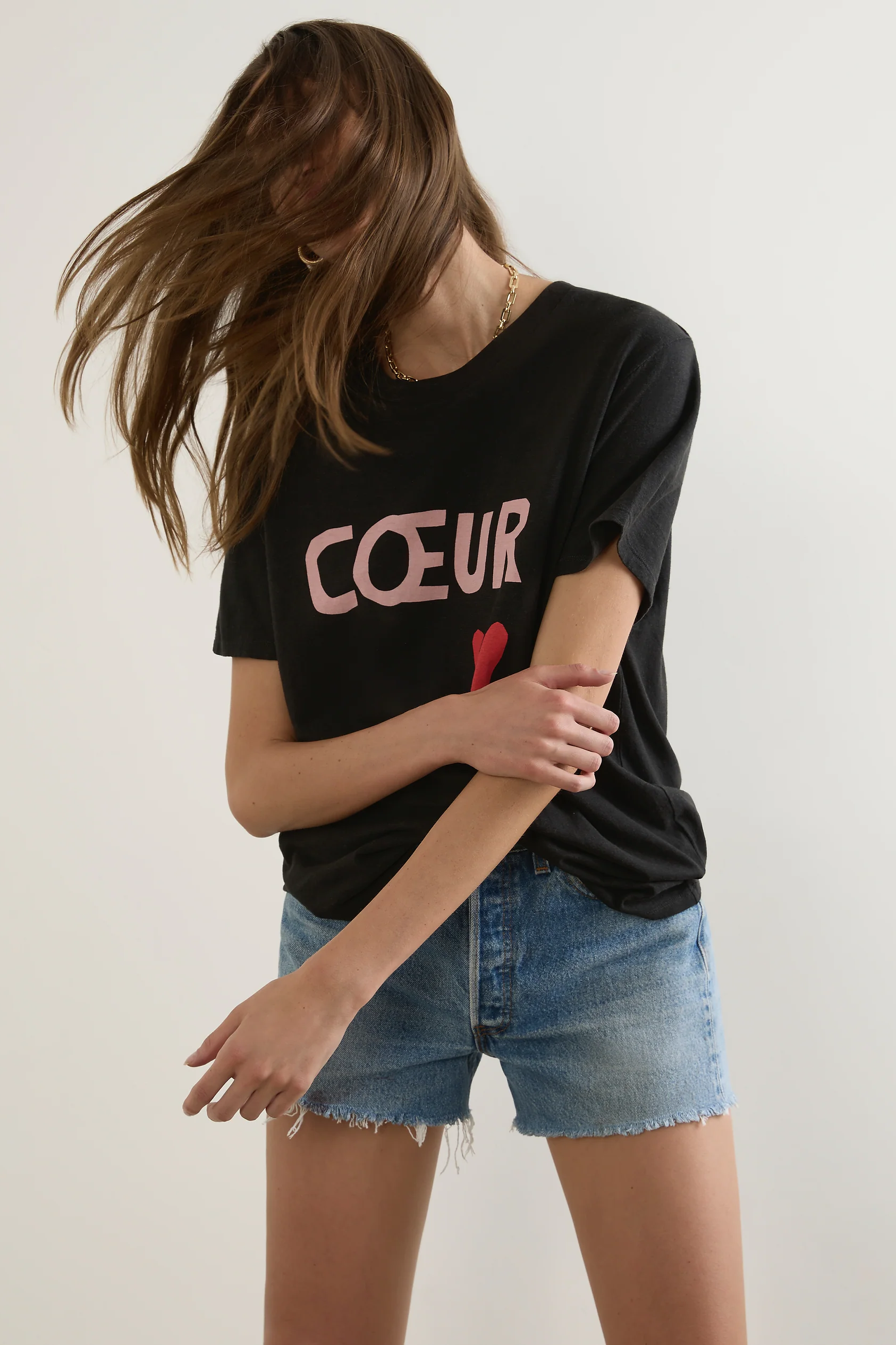 Heart Classic Tee - Black