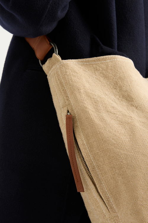 Juju & Co | Baby Jute Slouchy Bag - Natural