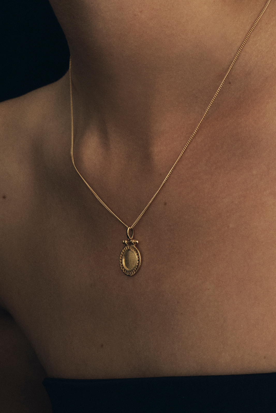 Solar Necklace - Gold