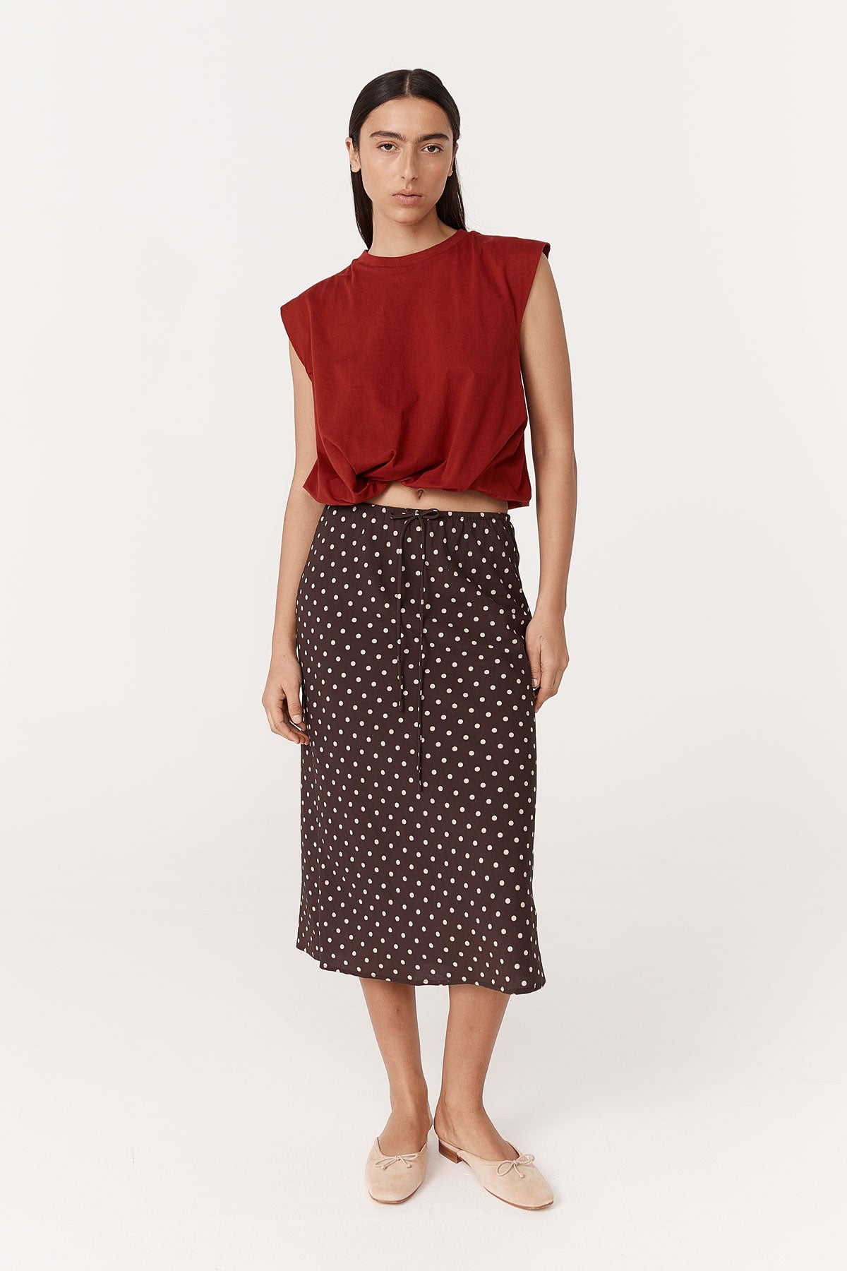 Sampson Organic Tee - Burgundy