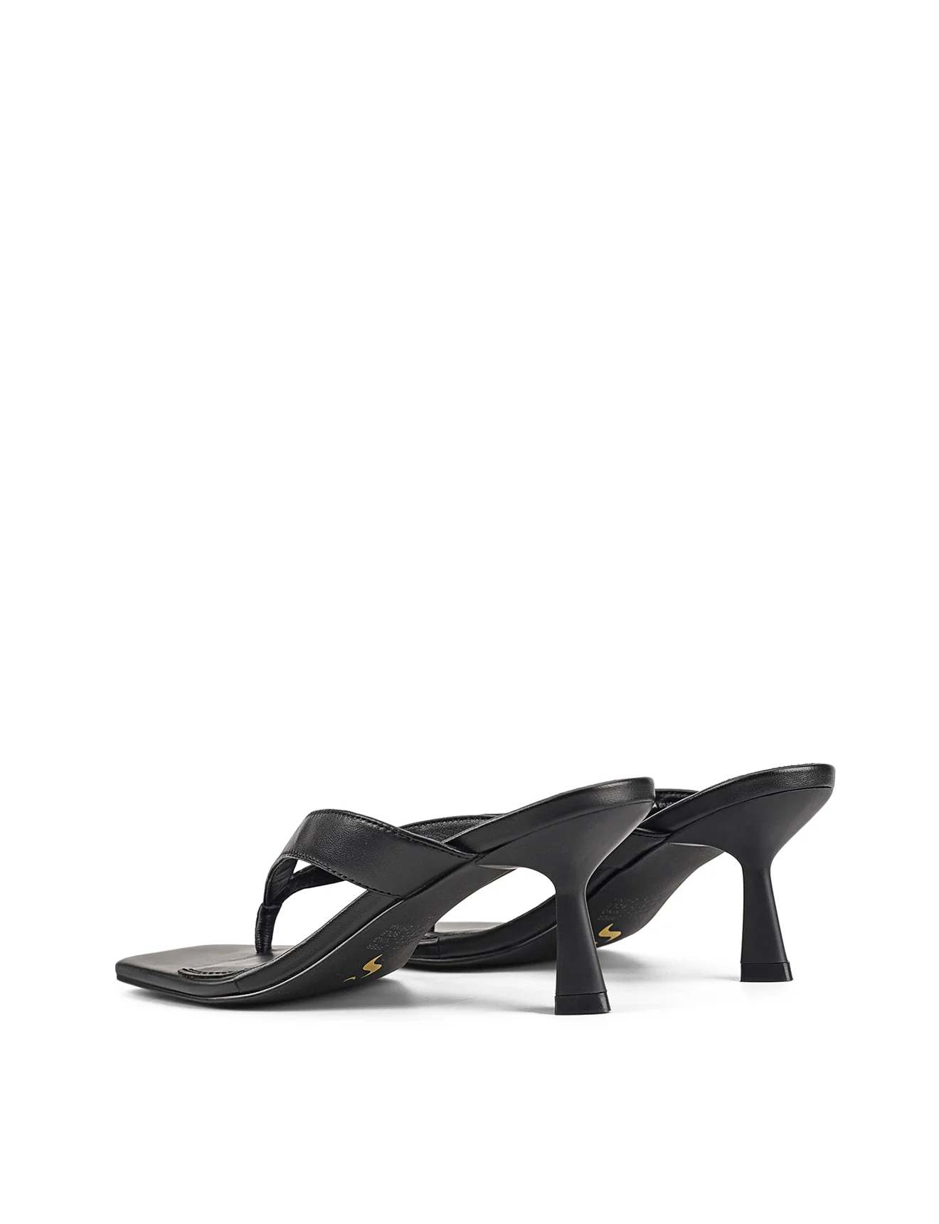 Sardinia Thong Heels - Black