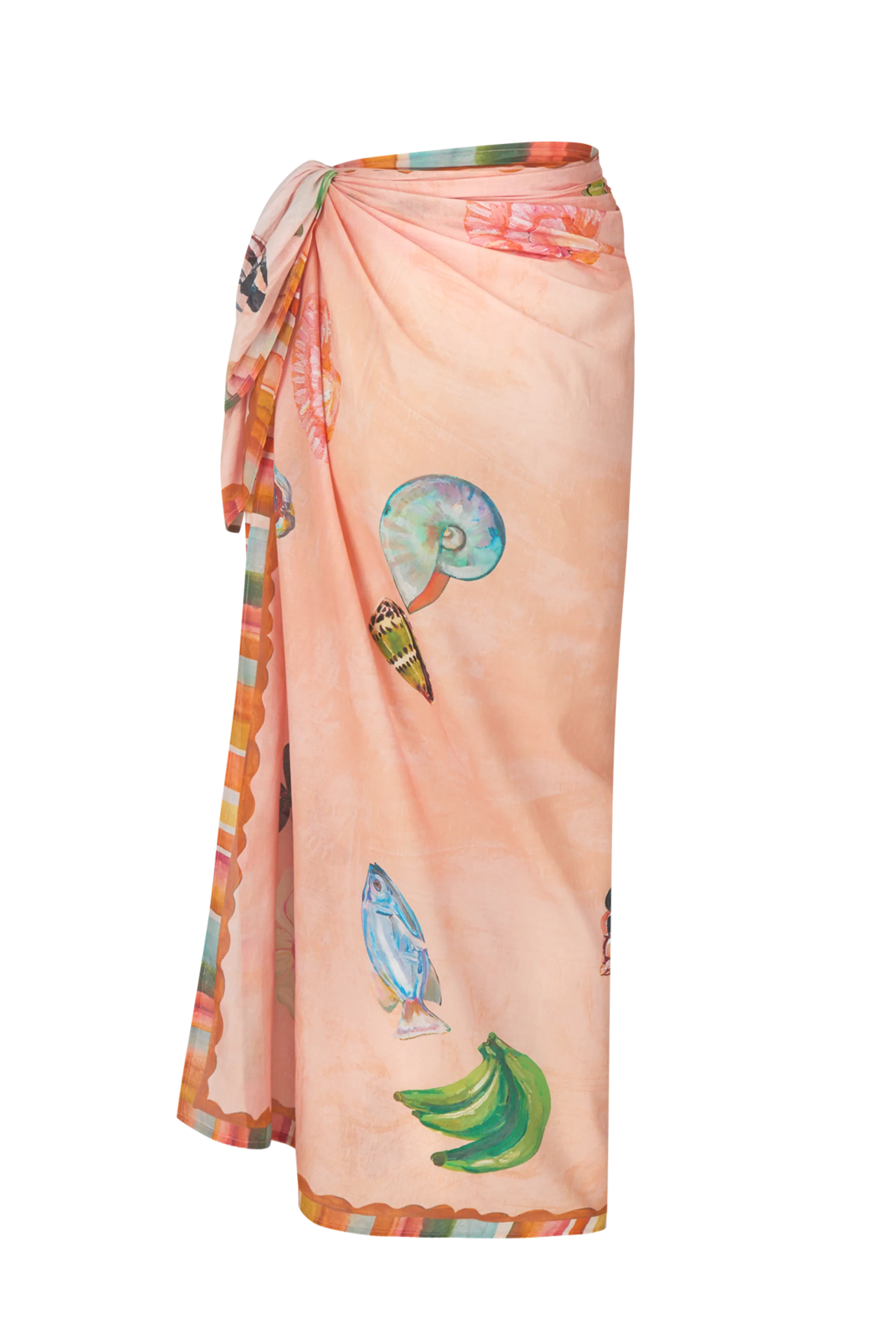 Annie Everingham Sarong - Pastel Sea