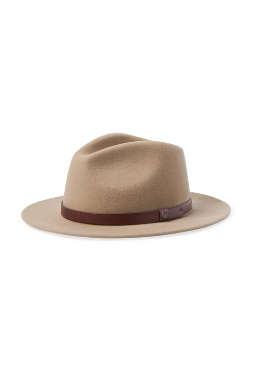 Brixton | Messer Fedora (Unisex) - Sand