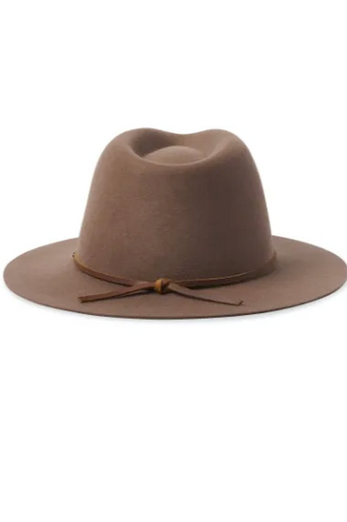 Brixton | Wesley Fedora - Dark Tan