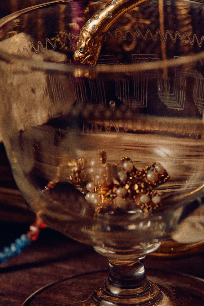 Gorgoneion Peace Earrings - Gold (RESTOCKED!)