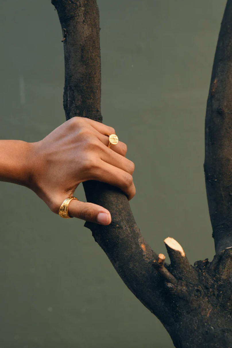 Cleopatra's Bling | Puabi Ring - Gold