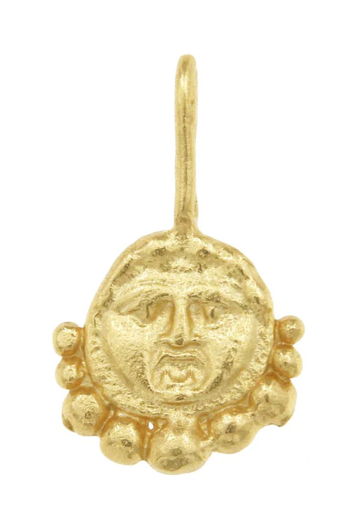 Cleopatra's Bling | Gorgoneion Protection Pendant - Gold