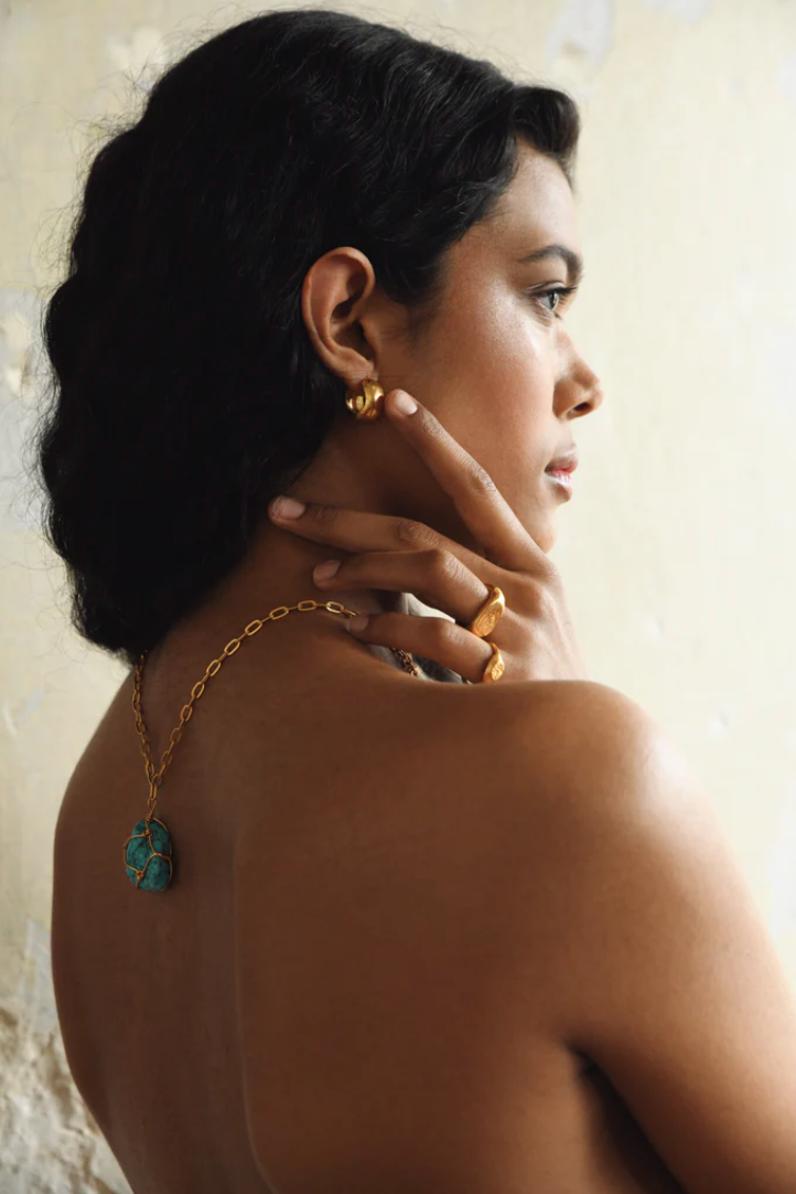 Cleopatra's Bling | Hecate Hoop Earrings - Gold