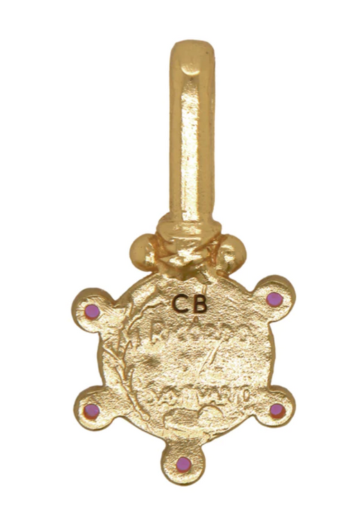 Cleopatra's Bling | Santuario Pendant Amethyst - Gold