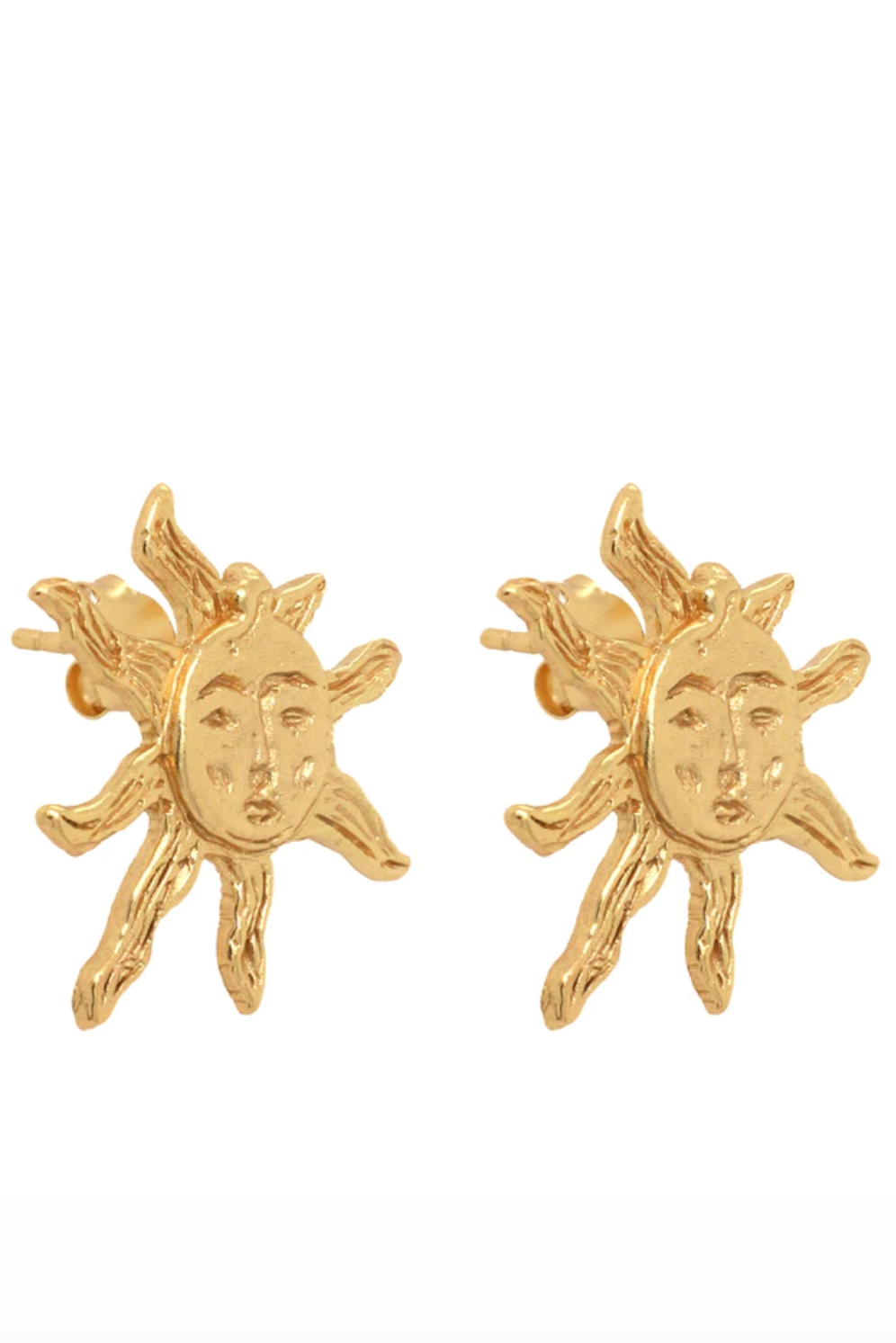 Mini Apollo Sun Earrings - Gold (RESTOCKED!)