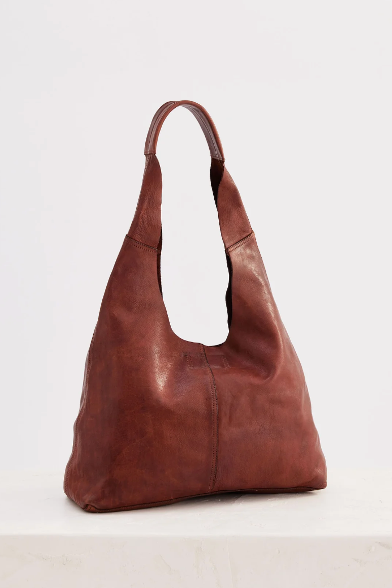 Unlined Slouchy - Cognac