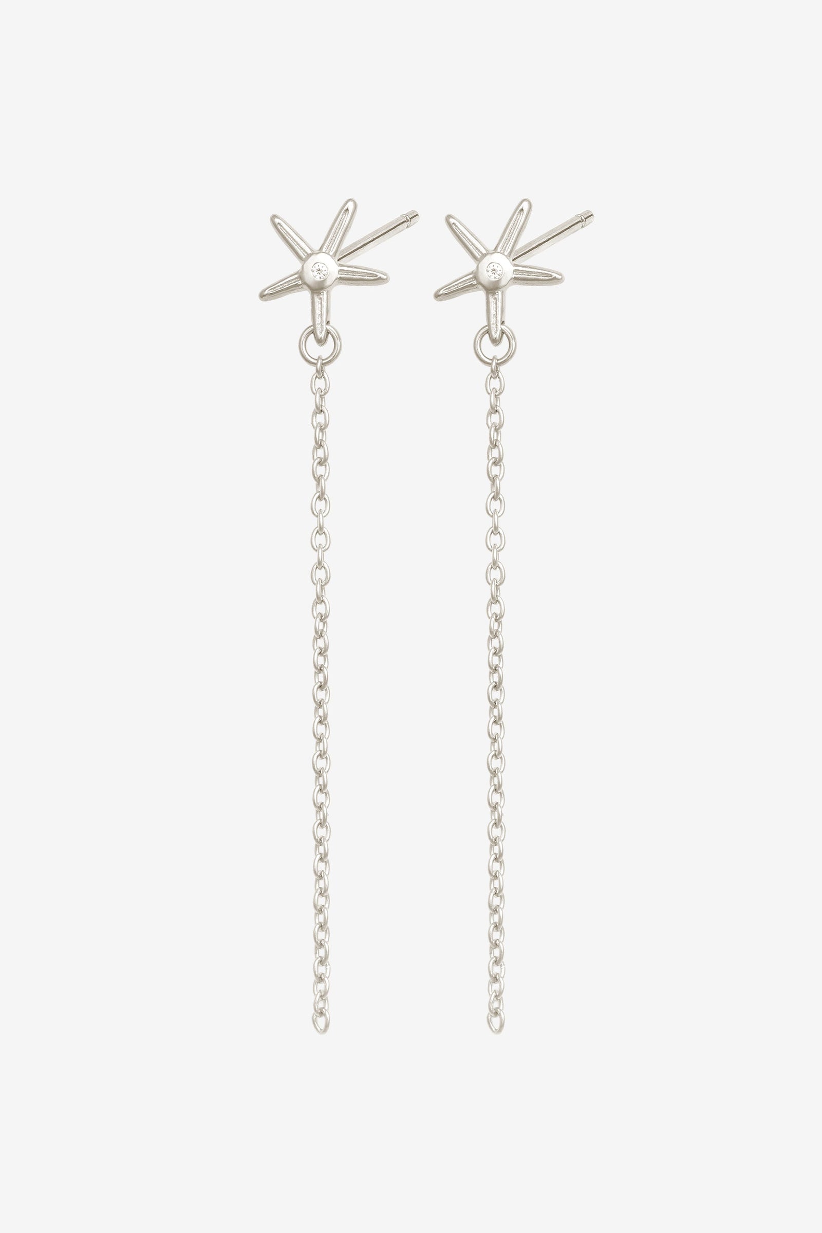 Seba Stud Earrings - Silver | Temple Of The Sun