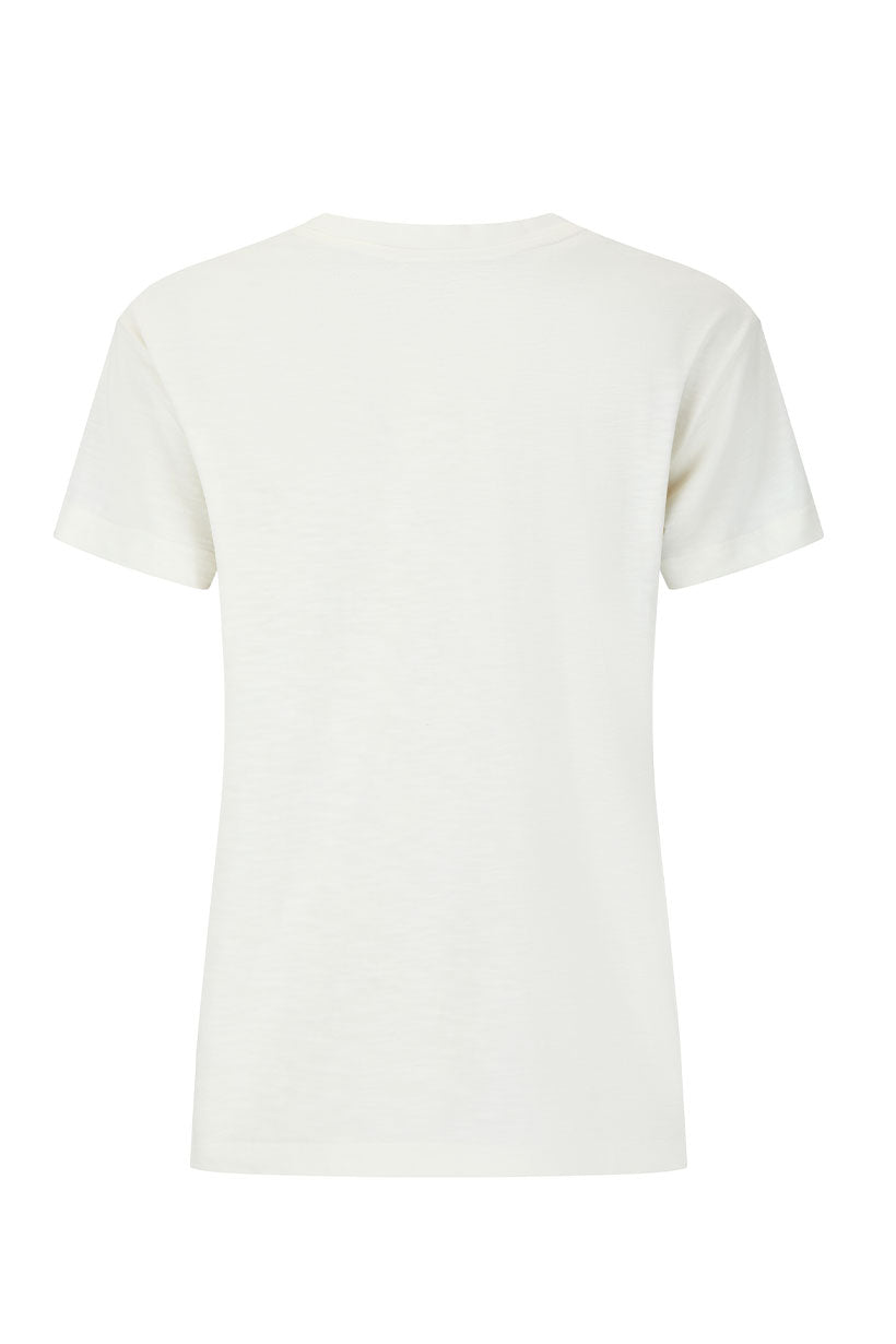 Mermaid Cove Applique Tee - White Sands