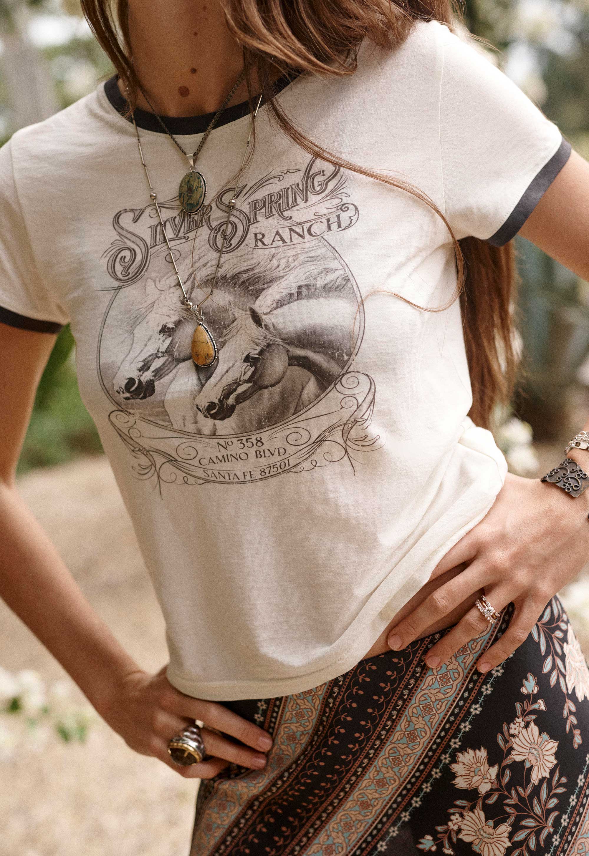 Silver Spring Tee - Vintage Cream
